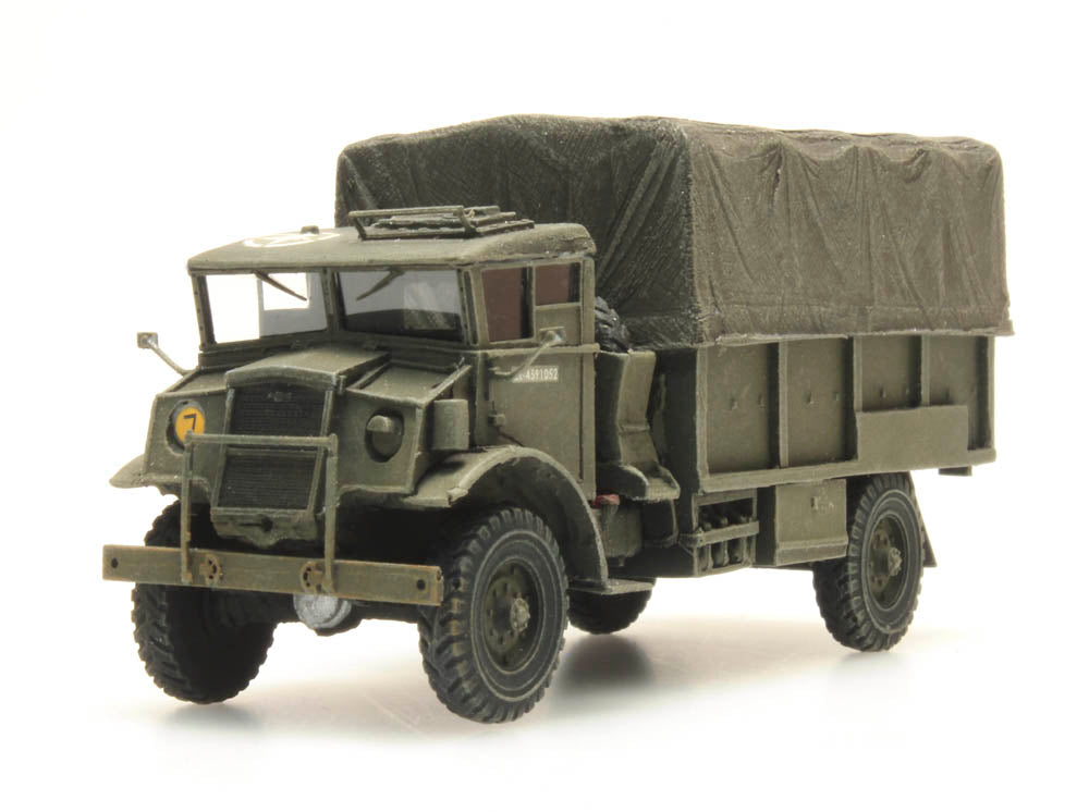 Artitec UK Chevrolet CMP 3-ton GS cargo truck in olive drab with canvas cover, 1:87 HO scale, item 387.200