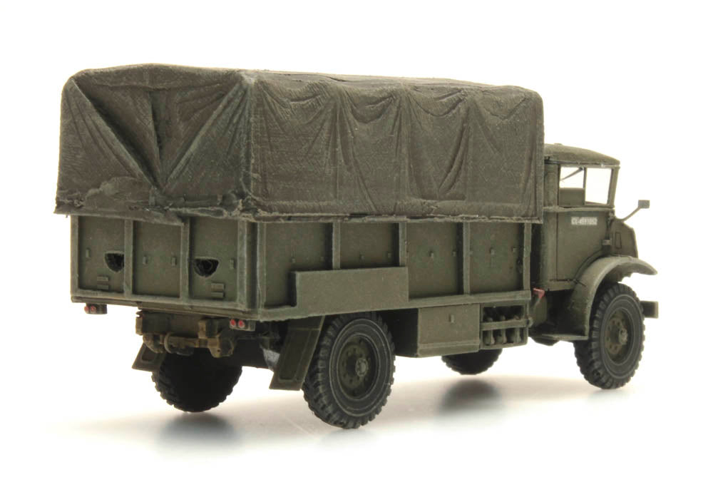Artitec UK Chevrolet CMP 3-ton GS cargo truck in olive drab with canvas cover, 1:87 HO scale, item 387.200