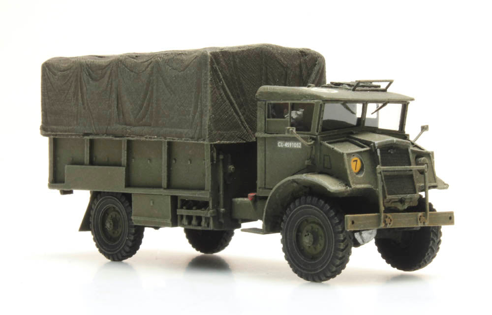 Artitec UK Chevrolet CMP 3-ton GS cargo truck in olive drab with canvas cover, 1:87 HO scale, item 387.200