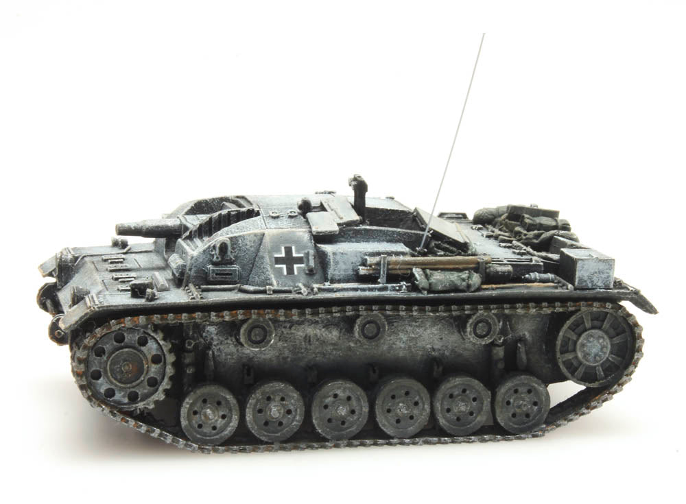Artitec German StuG III Ausf. A-2 Winter 387.322 – Ready-Made 1:87 HO Scale Model