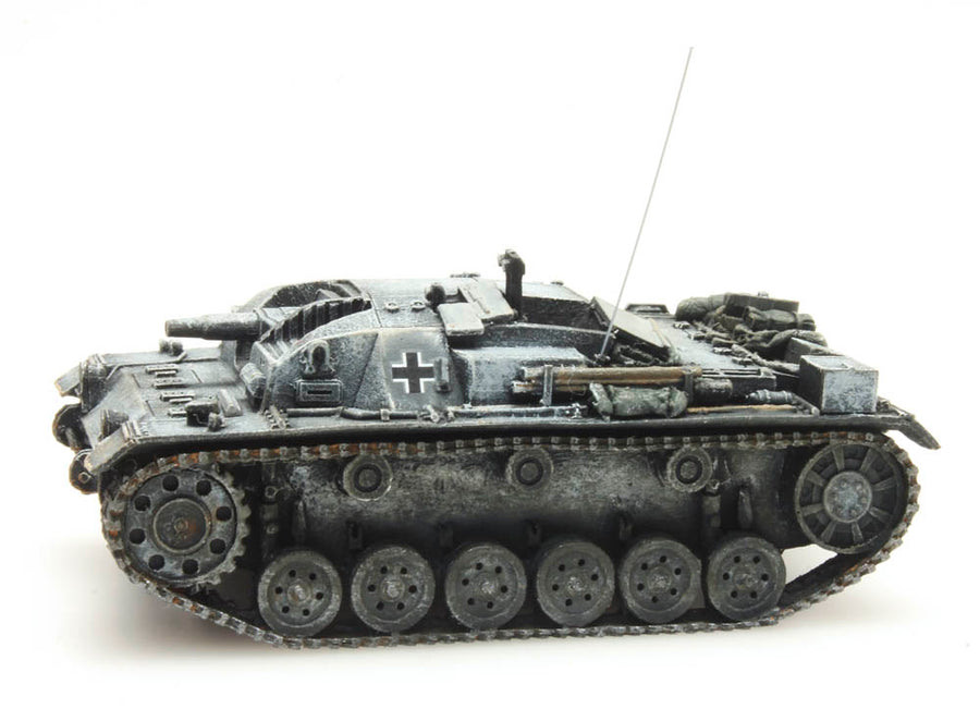 Artitec German StuG III Ausf. A-2 Winter 387.322 – Ready-Made 1:87 HO Scale Model