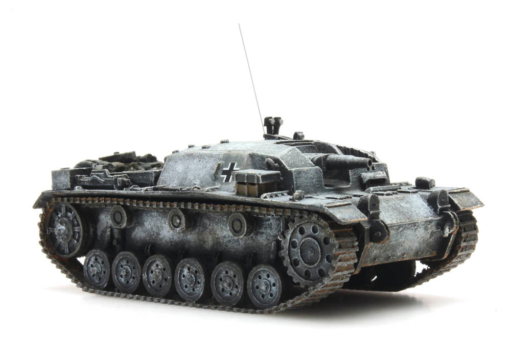 Artitec German StuG III Ausf. A-2 Winter 387.322 – Ready-Made 1:87 HO Scale Model