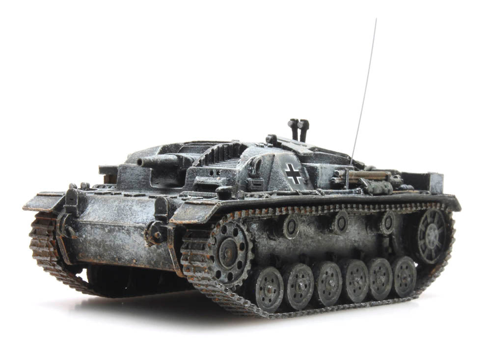 Artitec German StuG III Ausf. A-2 Winter 387.322 – Ready-Made 1:87 HO Scale Model