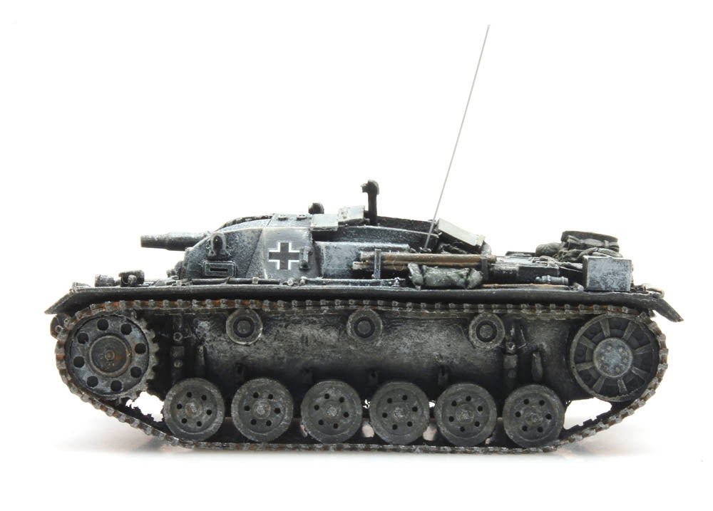 Artitec German StuG III Ausf. A-2 Winter 387.322 – Ready-Made 1:87 HO Scale Model