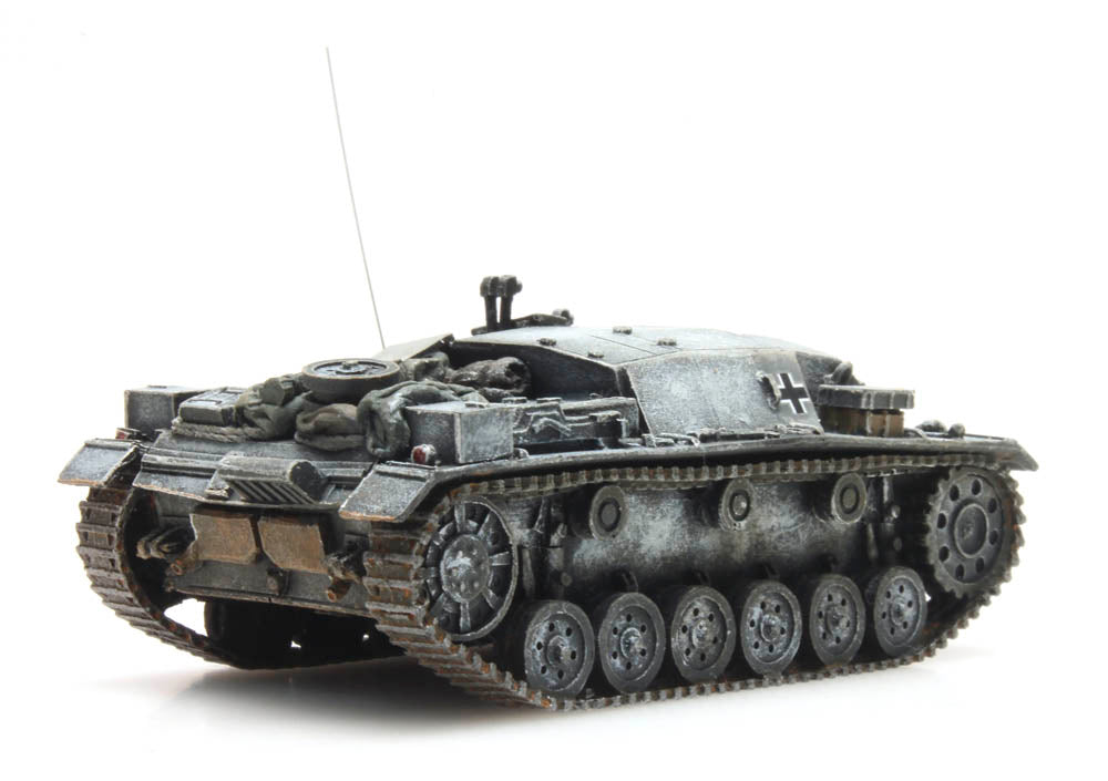 Artitec German StuG III Ausf. A-2 Winter 387.322 – Ready-Made 1:87 HO Scale Model