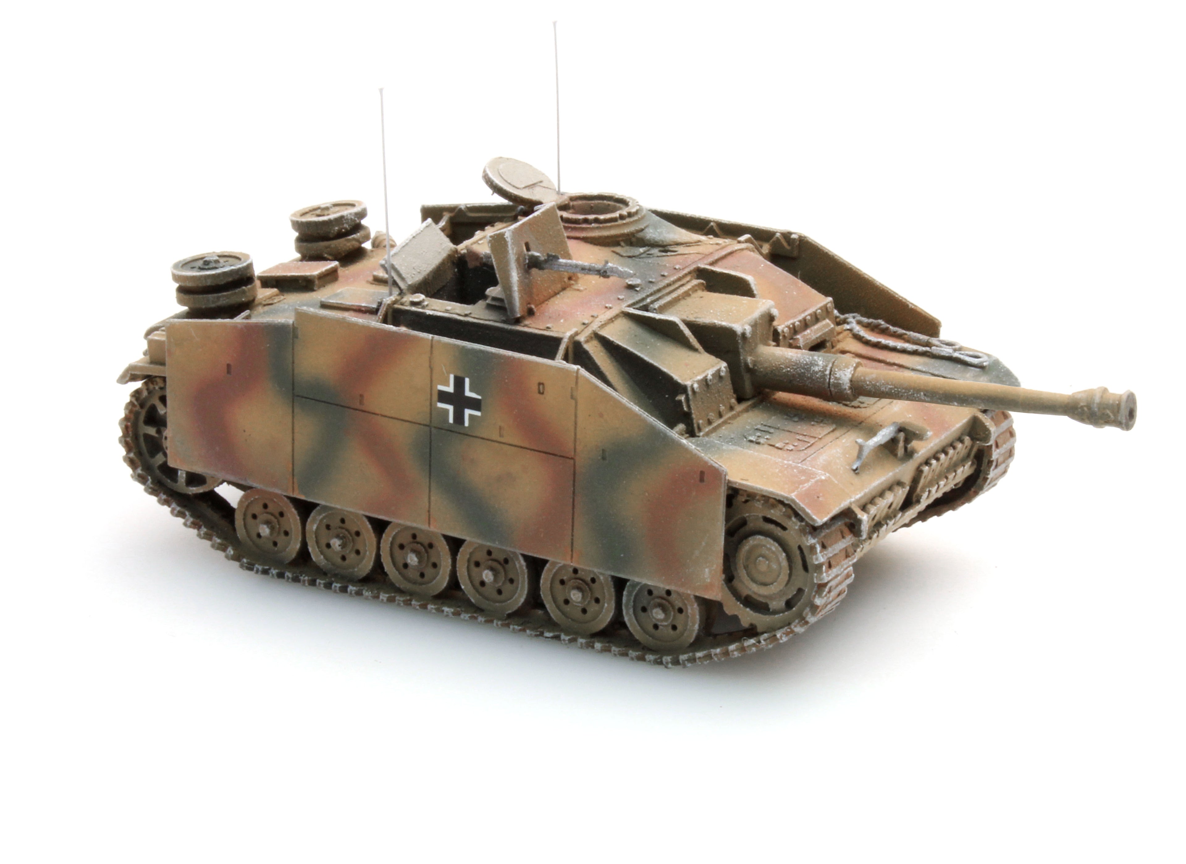 Artitec 387.48-CM German StuG III Ausf. G 1943 Camouflage 1:87 HO Ready-Made Model