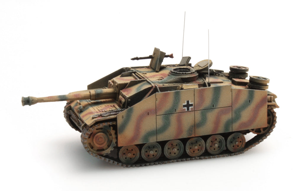 Artitec 387.48-CM German StuG III Ausf. G 1943 Camouflage 1:87 HO Ready-Made Model