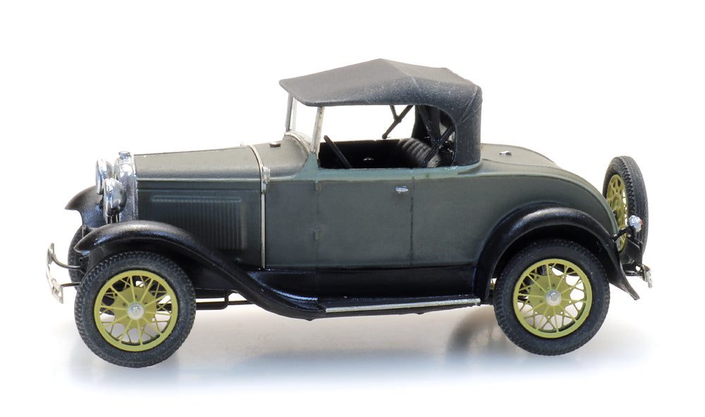 Artitec Ford Model A Roadster Hood Up 387.523 HO Scale