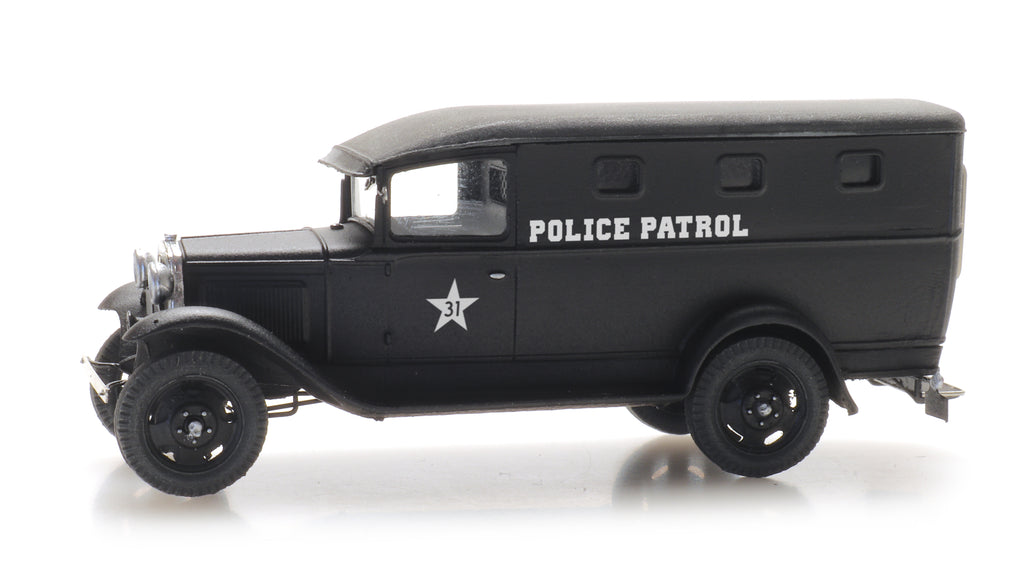 Artitec Ford Model AA Police Patrol Van 387.528 HO Scale