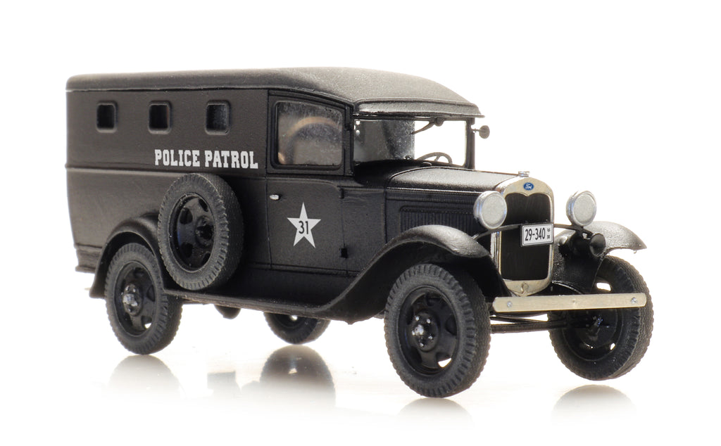 Artitec Ford Model AA Police Patrol Van 387.528 HO Scale