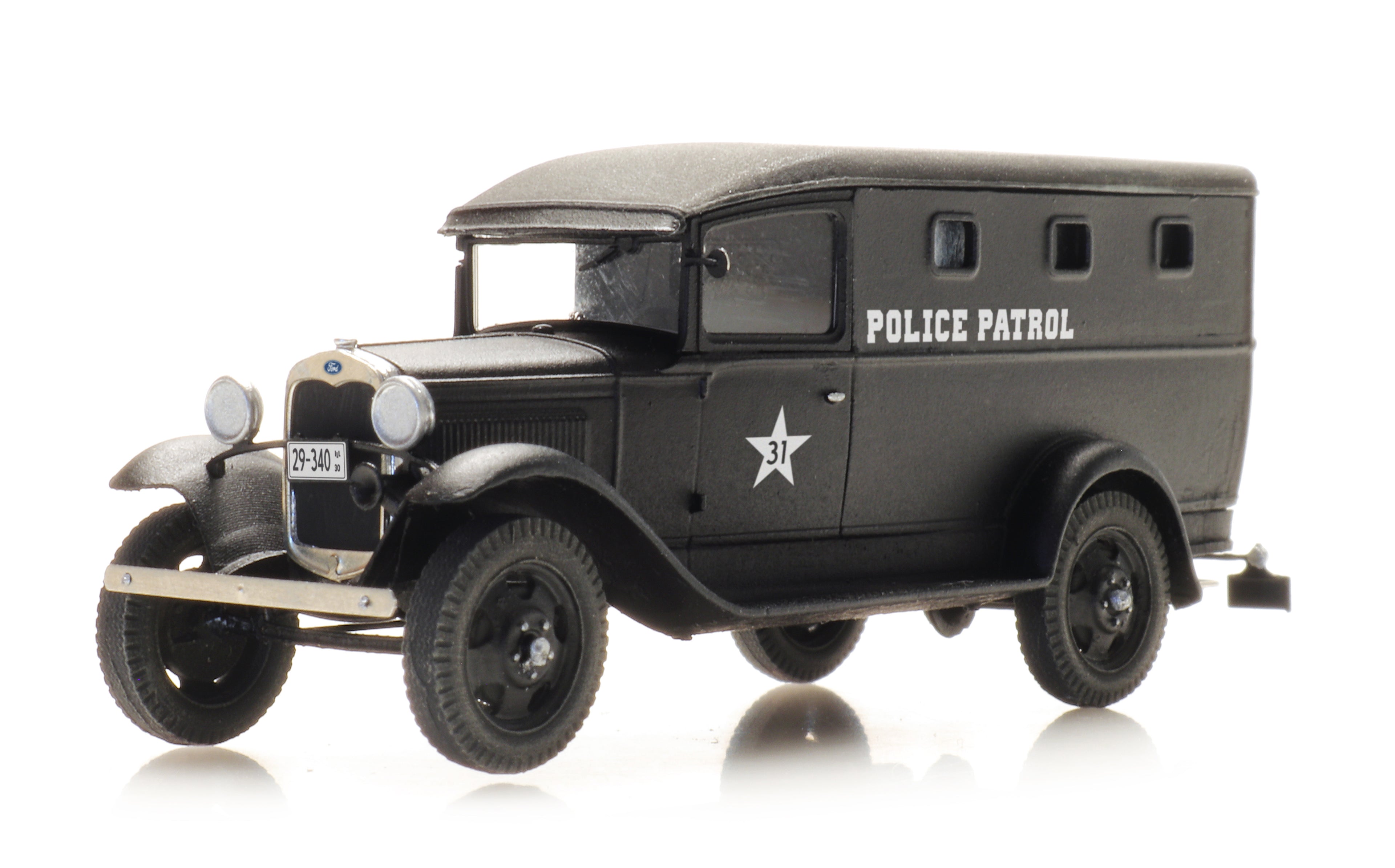 Artitec Ford Model AA Police Patrol Van 387.528 HO Scale