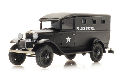 Artitec Ford Model AA Police Patrol Van 387.528 HO Scale