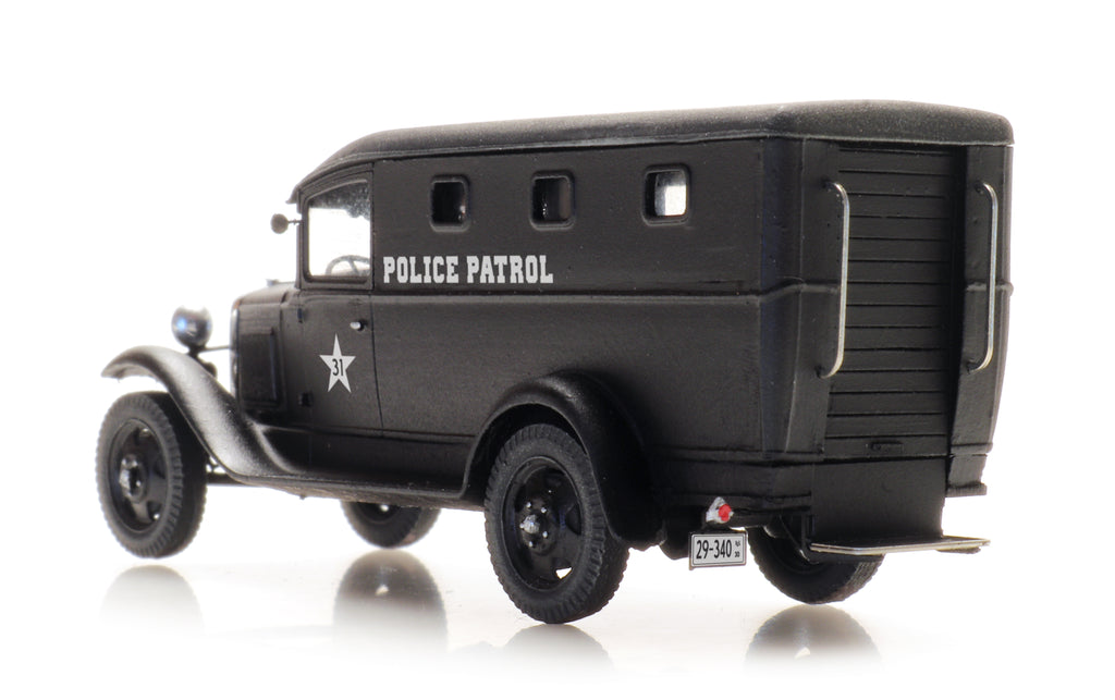 Artitec Ford Model AA Police Patrol Van 387.528 HO Scale