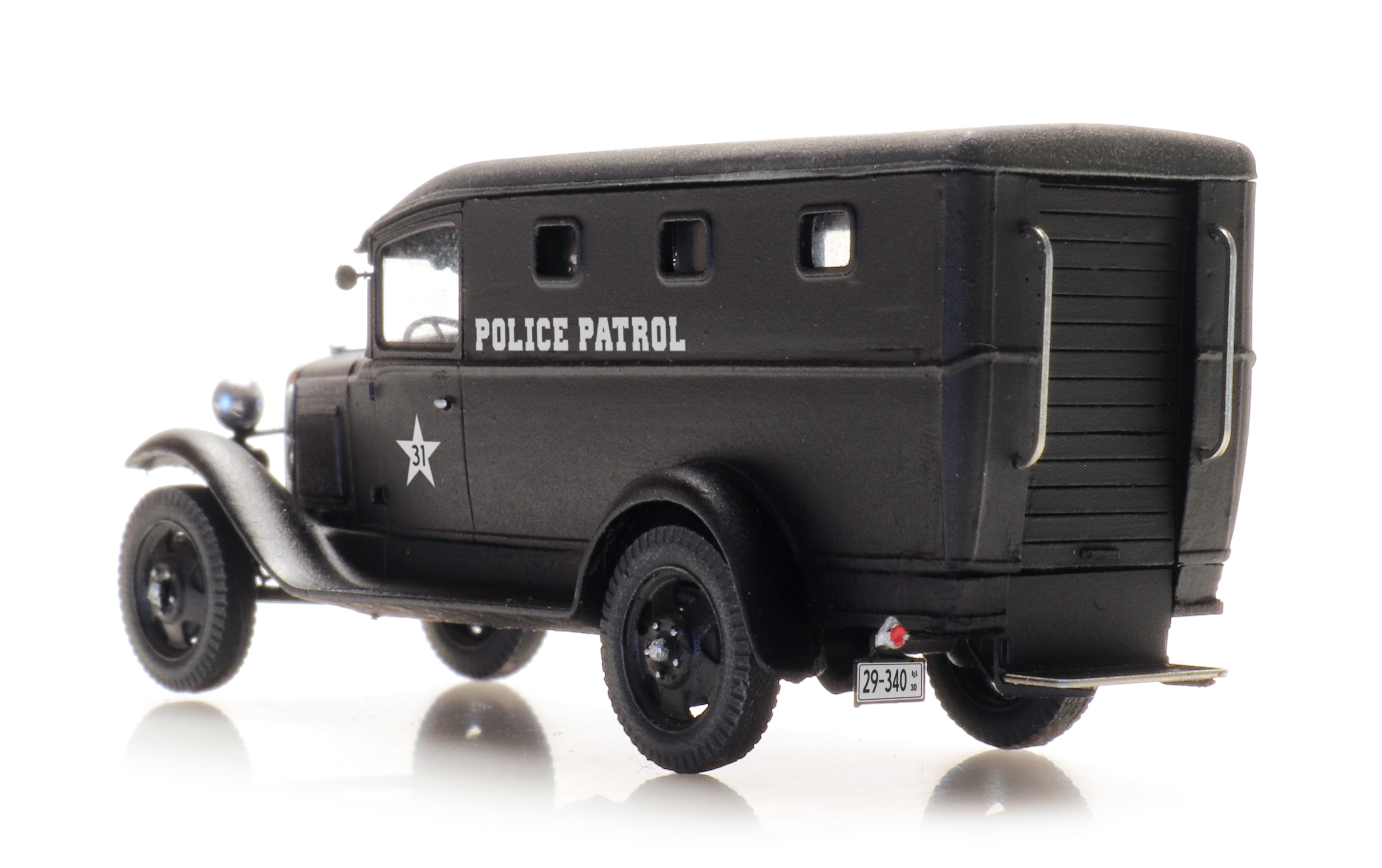 Artitec Ford Model AA Police Patrol Van 387.528 HO Scale