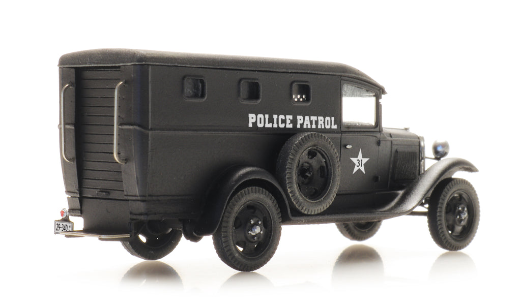 Artitec Ford Model AA Police Patrol Van 387.528 HO Scale