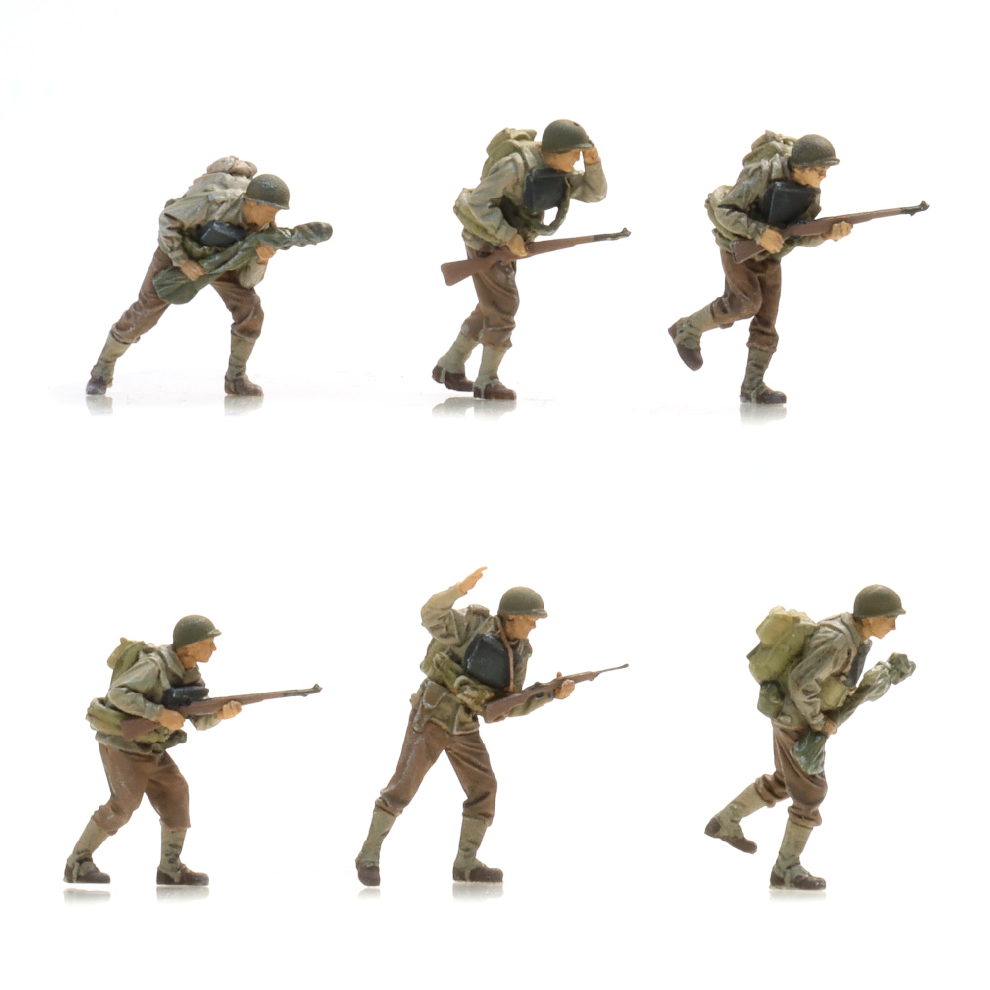 Artitec US D-Day Infantry Storming Beach 6 Figures 5870116