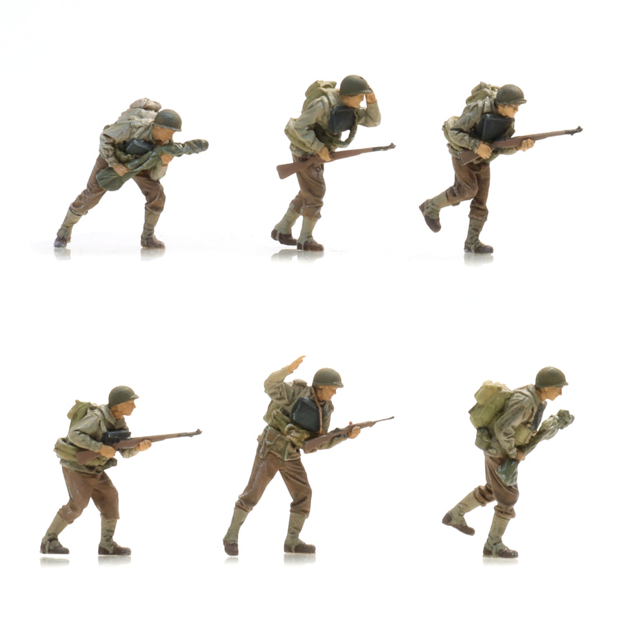Artitec US D-Day Infantry Storming Beach 6 Figures 5870116