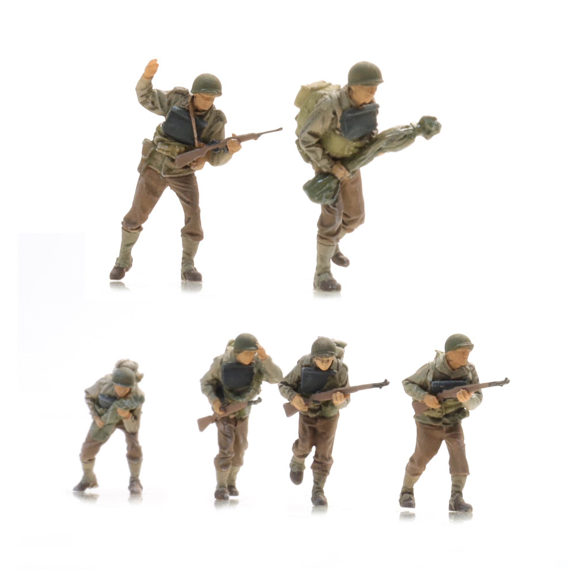 Artitec US D-Day Infantry Storming Beach 6 Figures 5870116