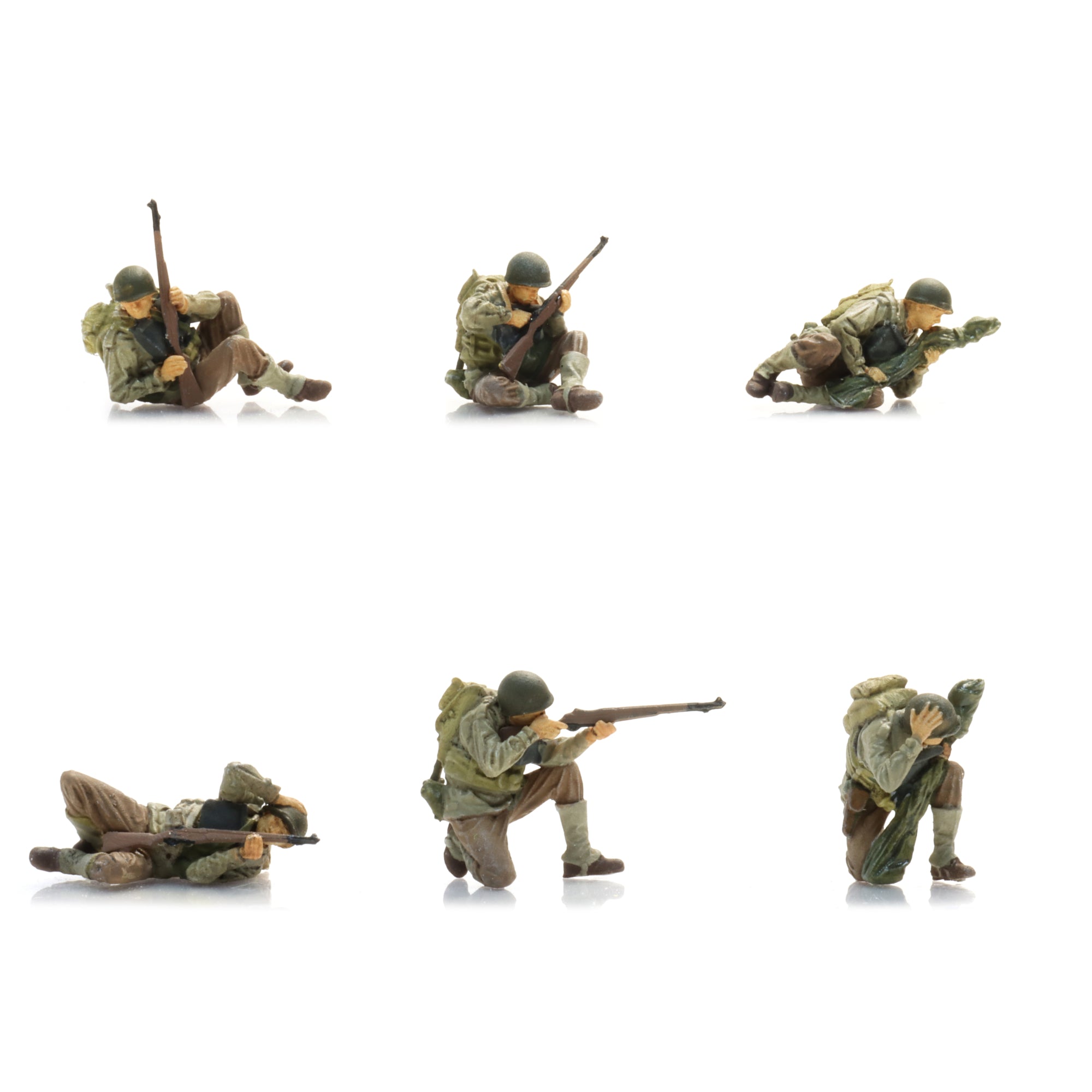 Artitec US D-Day Infantry on Beach 6 Figures 5870131
