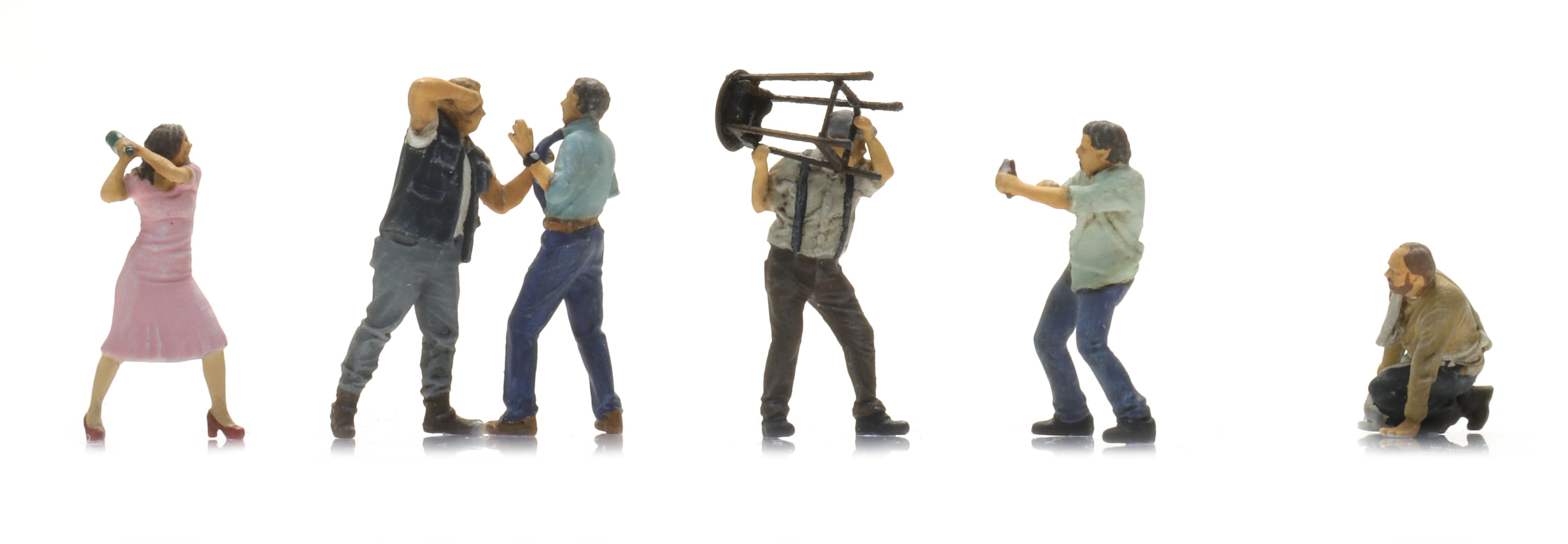 Artitec Bar Fight, 6 Figures 5870154