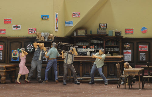 Artitec Bar Fight, 6 Figures 5870154
