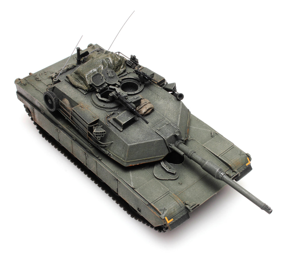 Artitec 6870137 US M1 Abrams Green 1:87 HO Scale Model