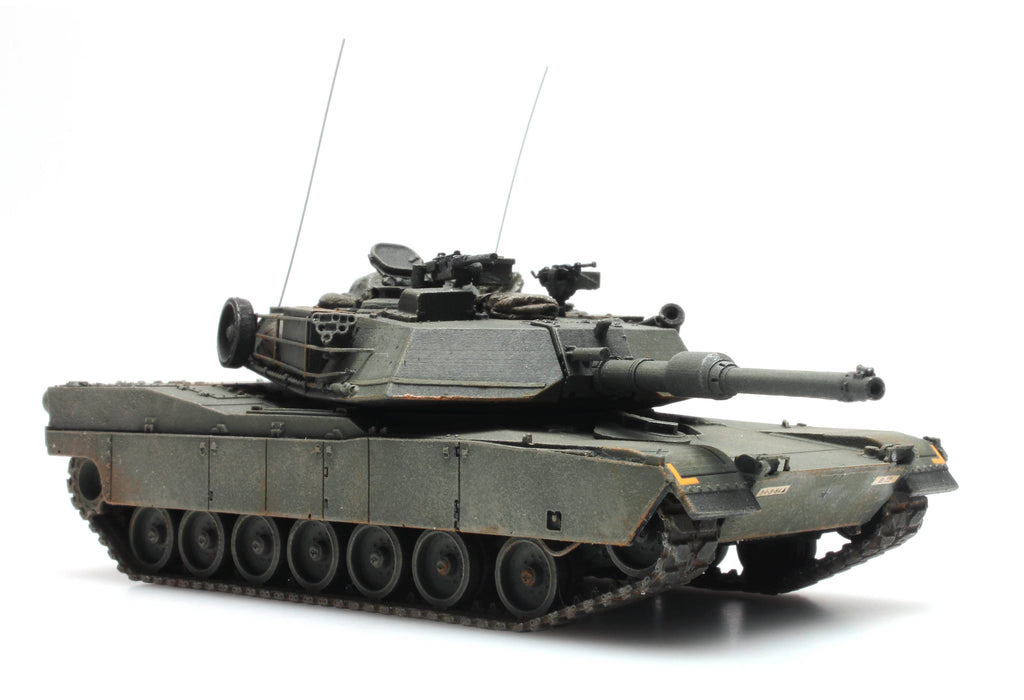 Artitec 6870137 US M1 Abrams Green 1:87 HO Scale Model