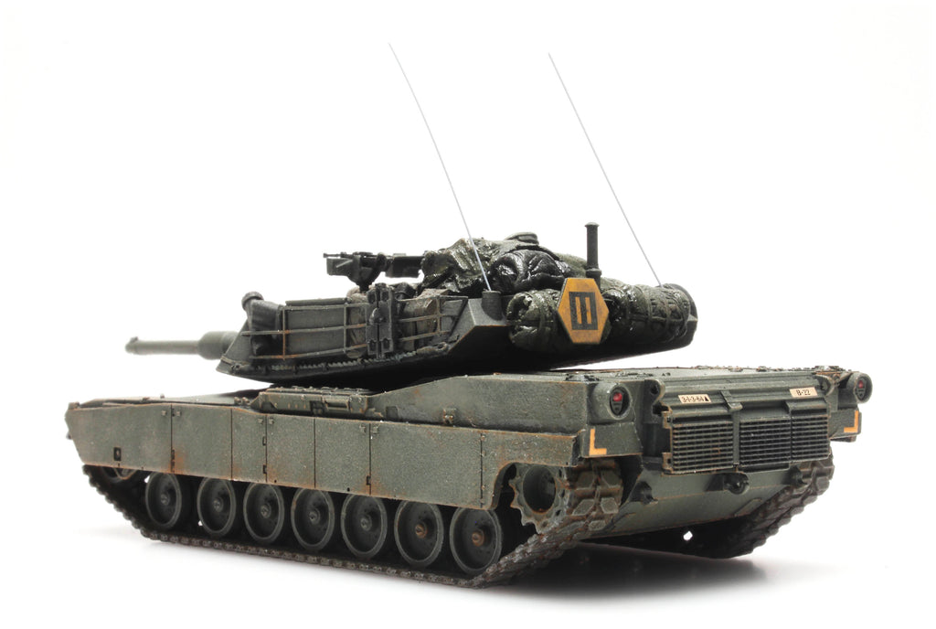 Artitec 6870137 US M1 Abrams Green 1:87 HO Scale Model