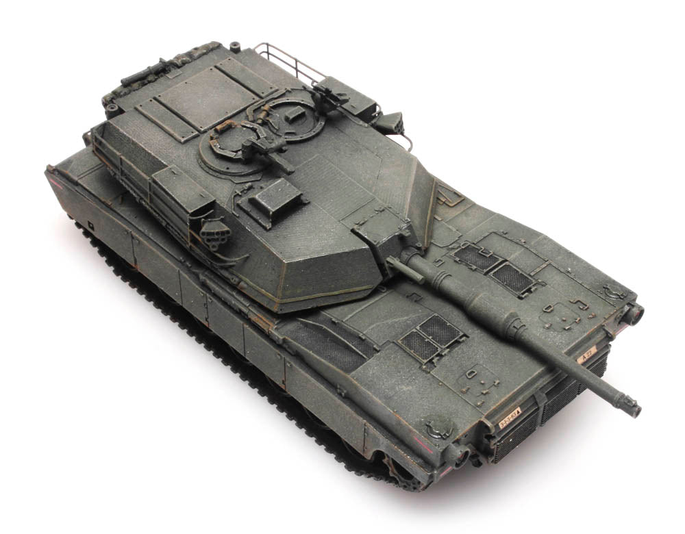 Artitec 6870138 US M1 Abrams Green Train Load 1:87 HO Scale Model
