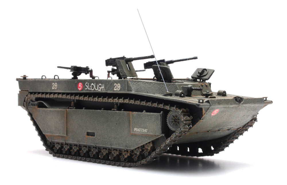 Artitec UK LVT-4 Landing Vehicle Tracked “Slough” British Army ready-made 1:87 HO scale model