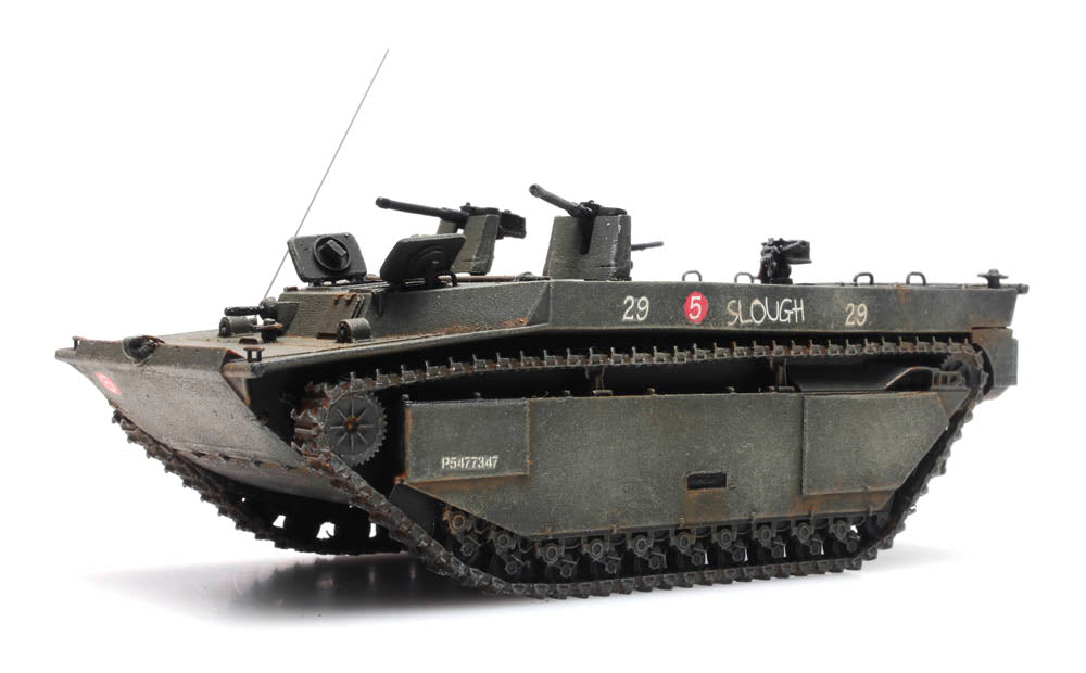 Artitec UK LVT-4 Landing Vehicle Tracked “Slough” British Army ready-made 1:87 HO scale model