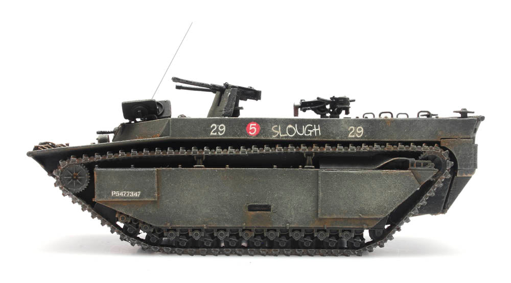 Artitec UK LVT-4 Landing Vehicle Tracked “Slough” British Army ready-made 1:87 HO scale model