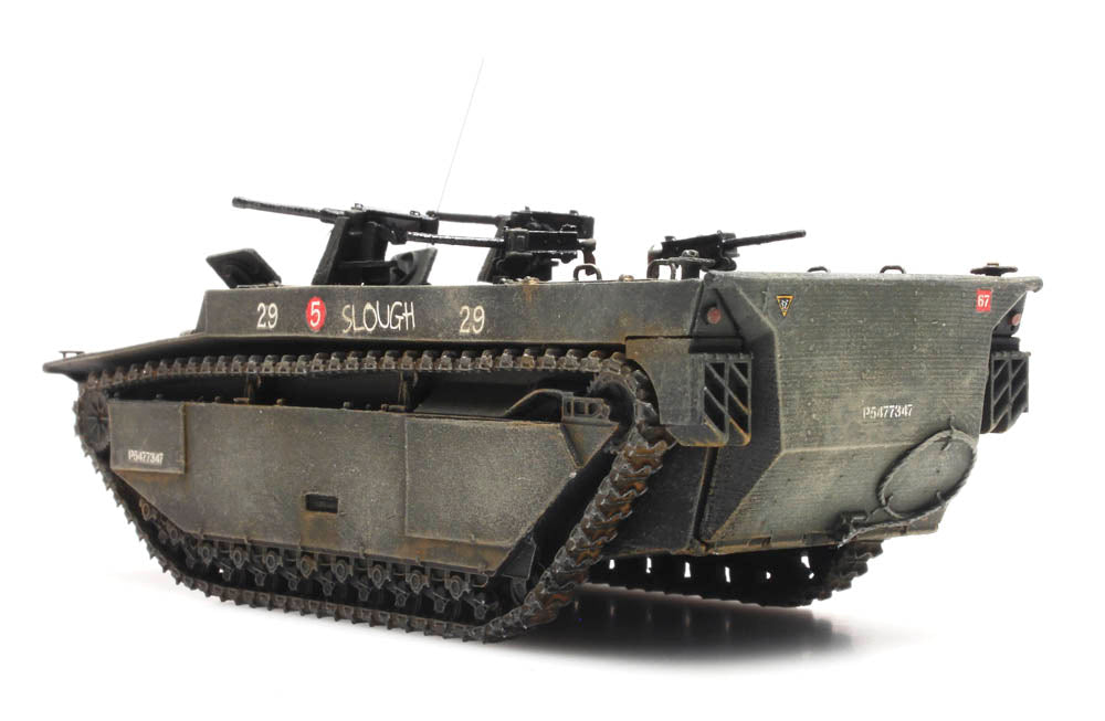 Artitec UK LVT-4 Landing Vehicle Tracked “Slough” British Army ready-made 1:87 HO scale model