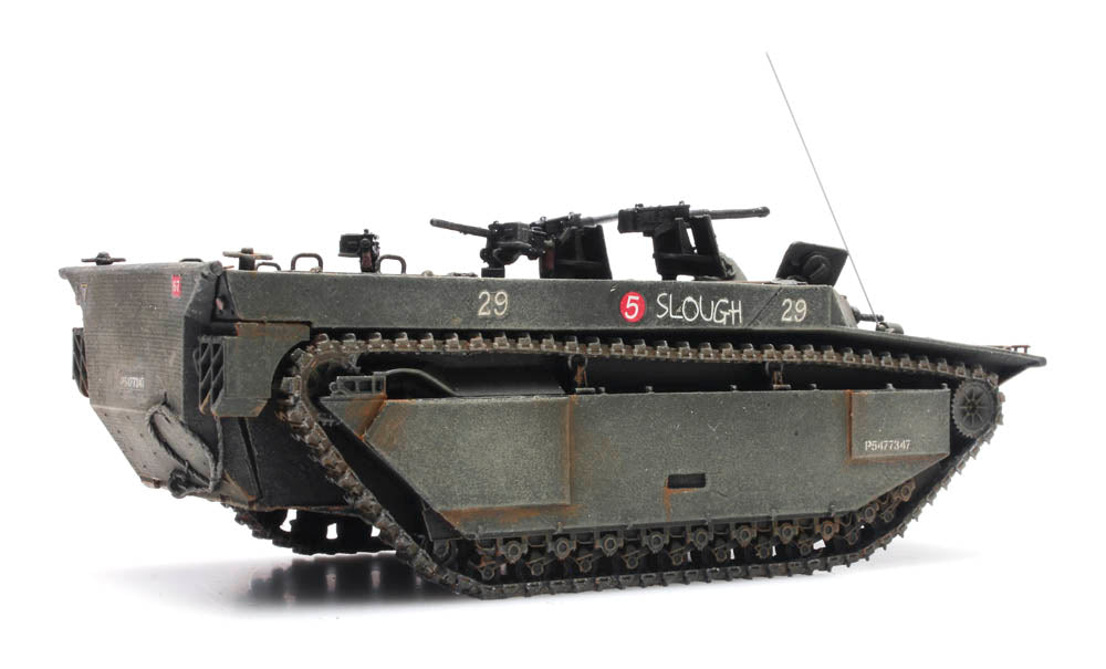 Artitec UK LVT-4 Landing Vehicle Tracked “Slough” British Army ready-made 1:87 HO scale model