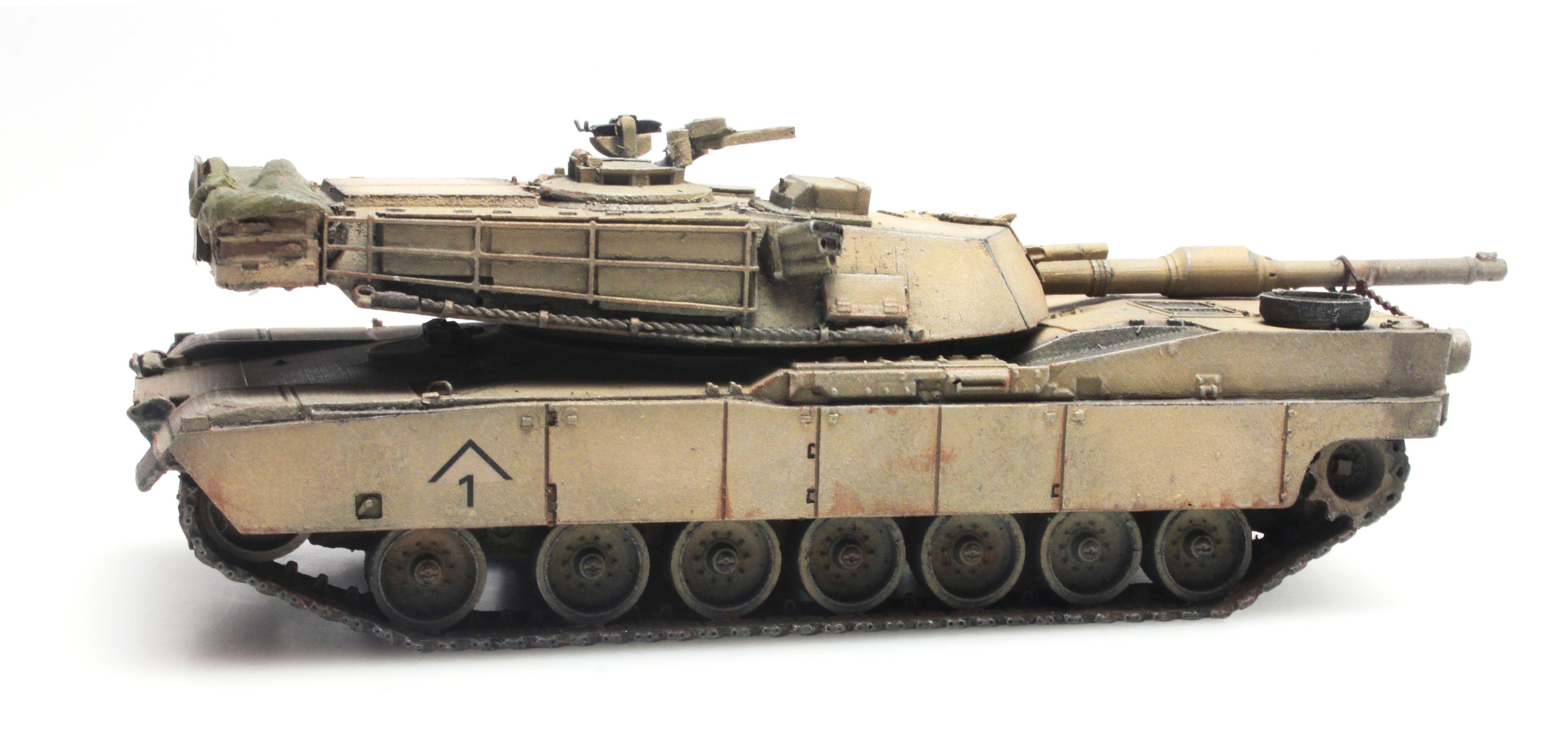 Artitec 6870191 US M1A1 Abrams Desert Storm Train Load 1:87 HO Scale Model