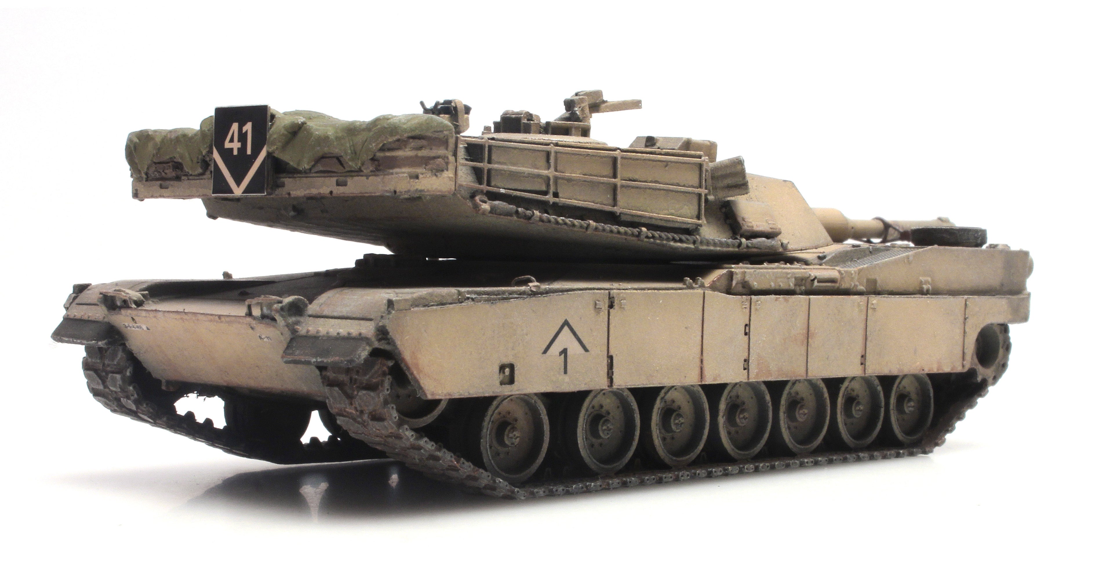 Artitec 6870191 US M1A1 Abrams Desert Storm Train Load 1:87 HO Scale Model