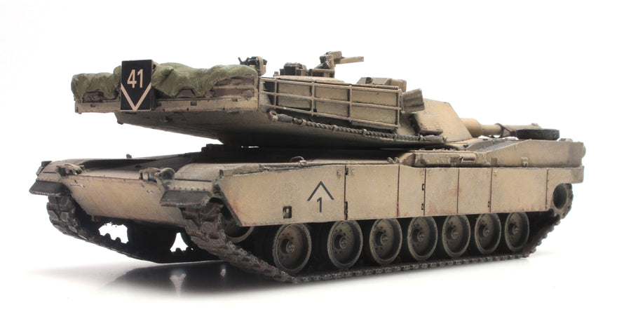 Artitec 6870191 US M1A1 Abrams Desert Storm Train Load 1:87 HO Scale Model