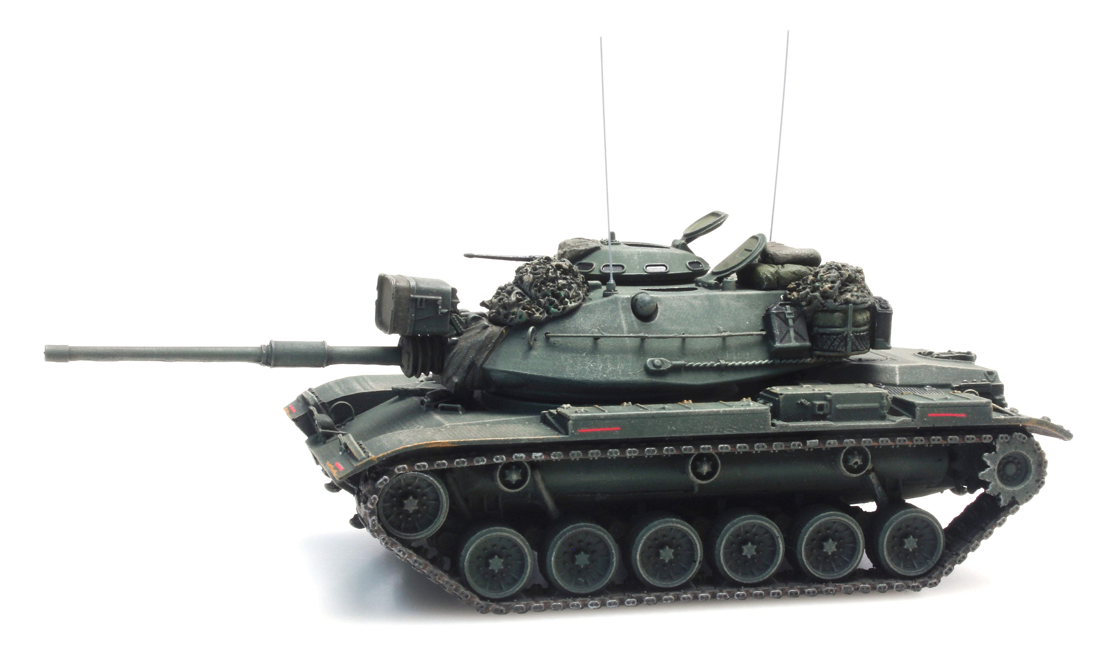 Artitec 6870238 US M60A1 Olive Green 1:87 HO Scale Ready-Made Model