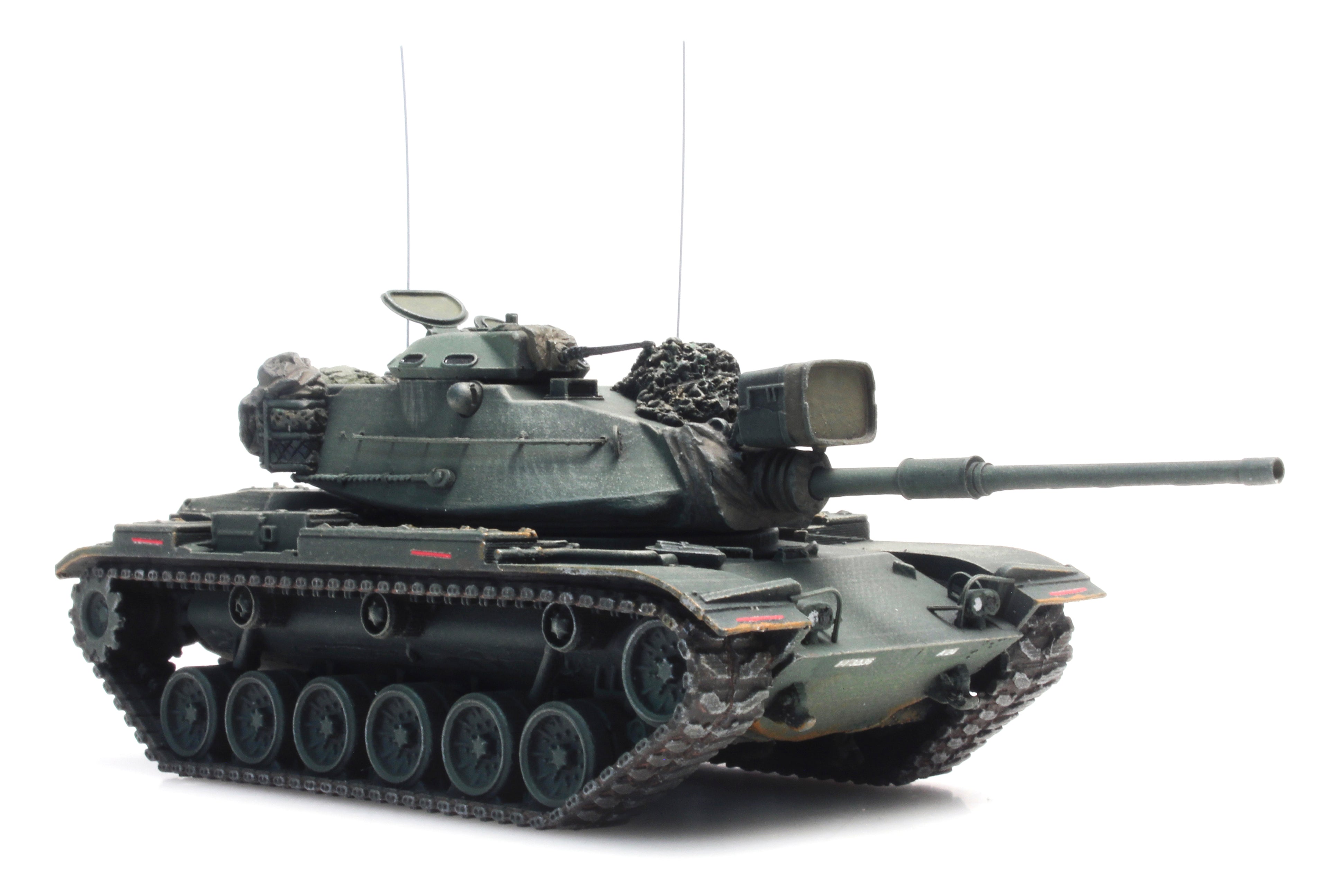 Artitec 6870238 US M60A1 Olive Green 1:87 HO Scale Ready-Made Model