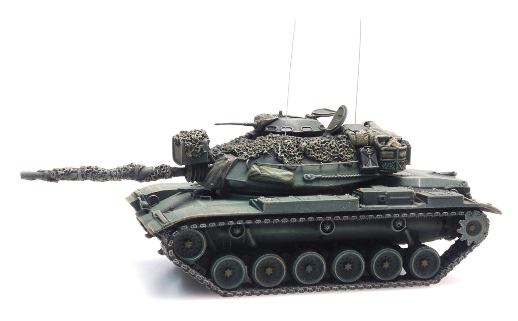 Artitec 6870239 US M60A1 Olive Green Combat Ready 1:87 HO Scale Tank Model