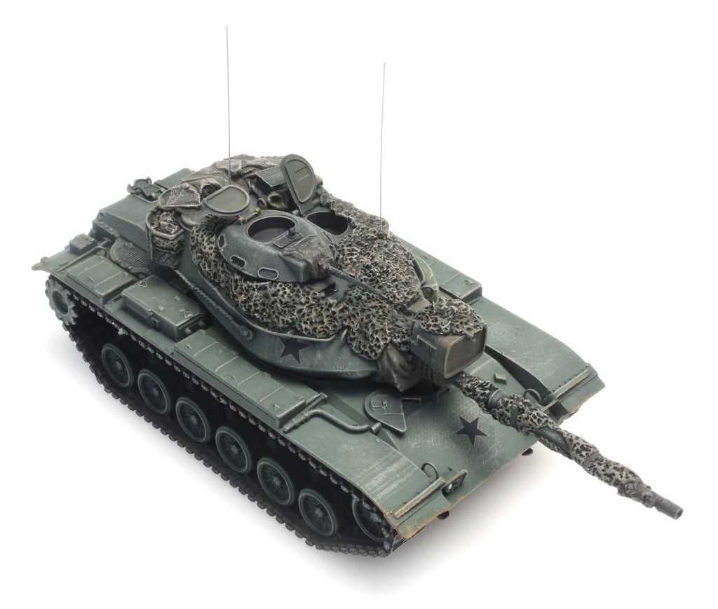 Artitec 6870239 US M60A1 Olive Green Combat Ready 1:87 HO Scale Tank Model