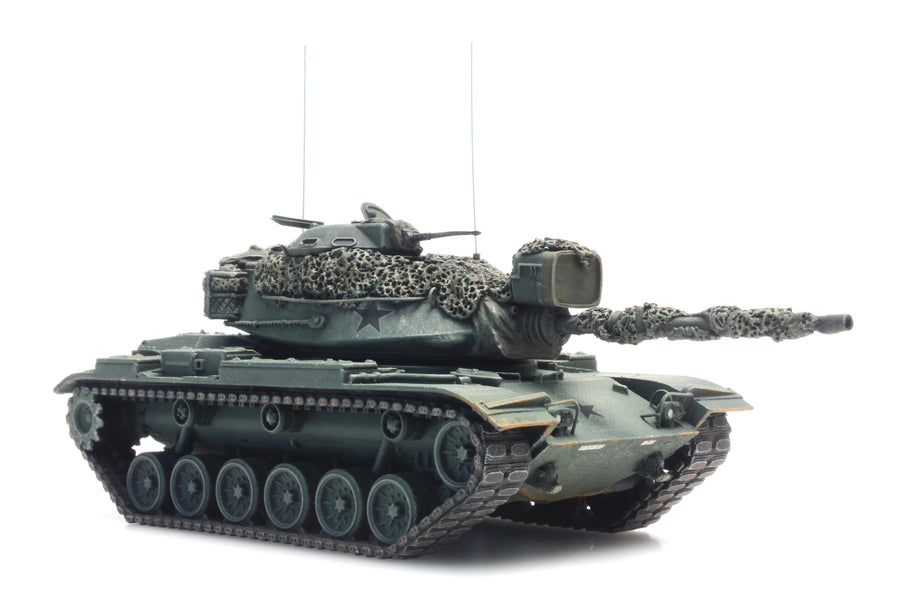 Artitec 6870239 US M60A1 Olive Green Combat Ready 1:87 HO Scale Tank Model