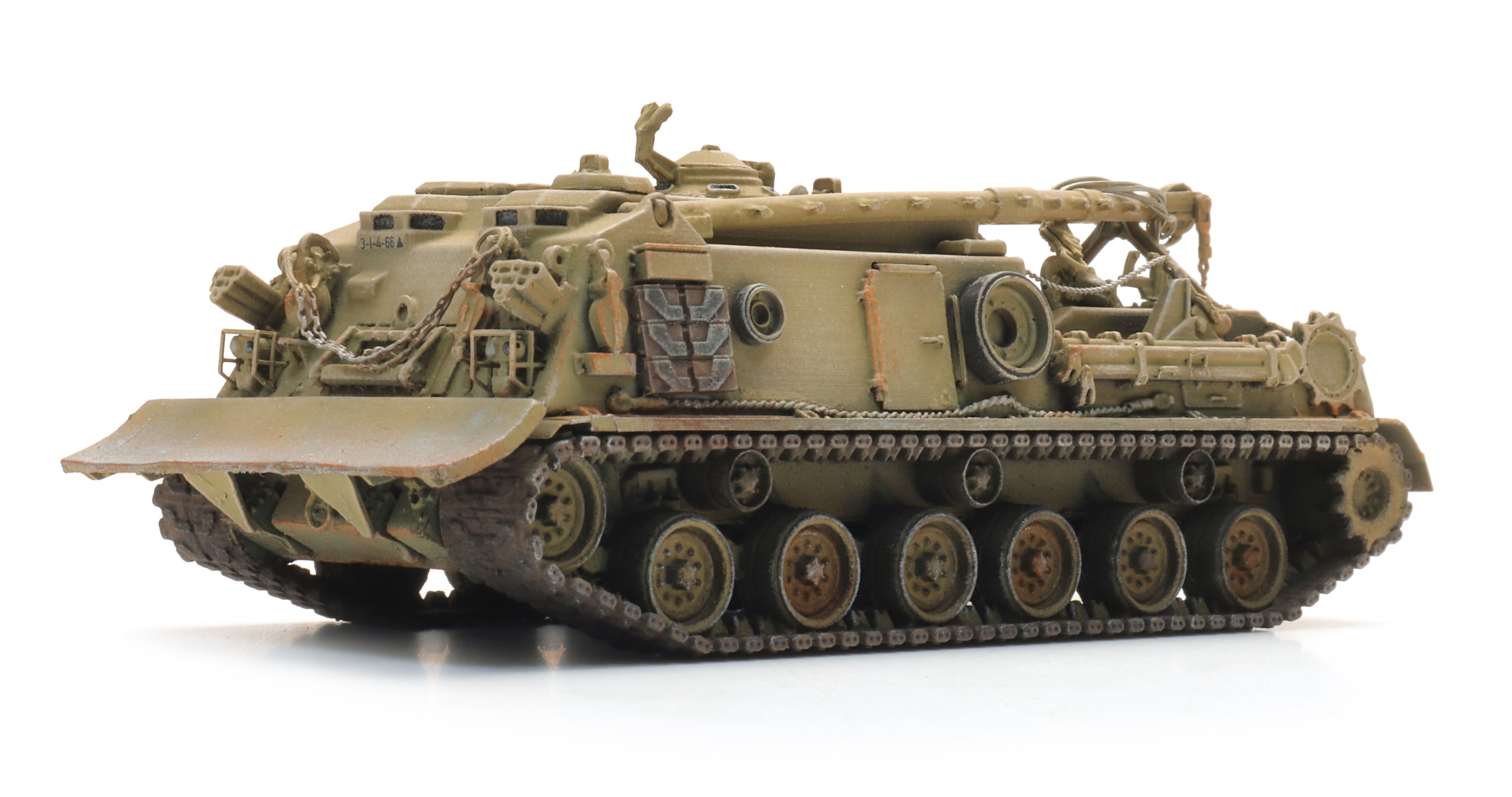 Artitec US M88 ARV Desert Train Load 6870246 Ready-Made 1:87 HO Scale Model