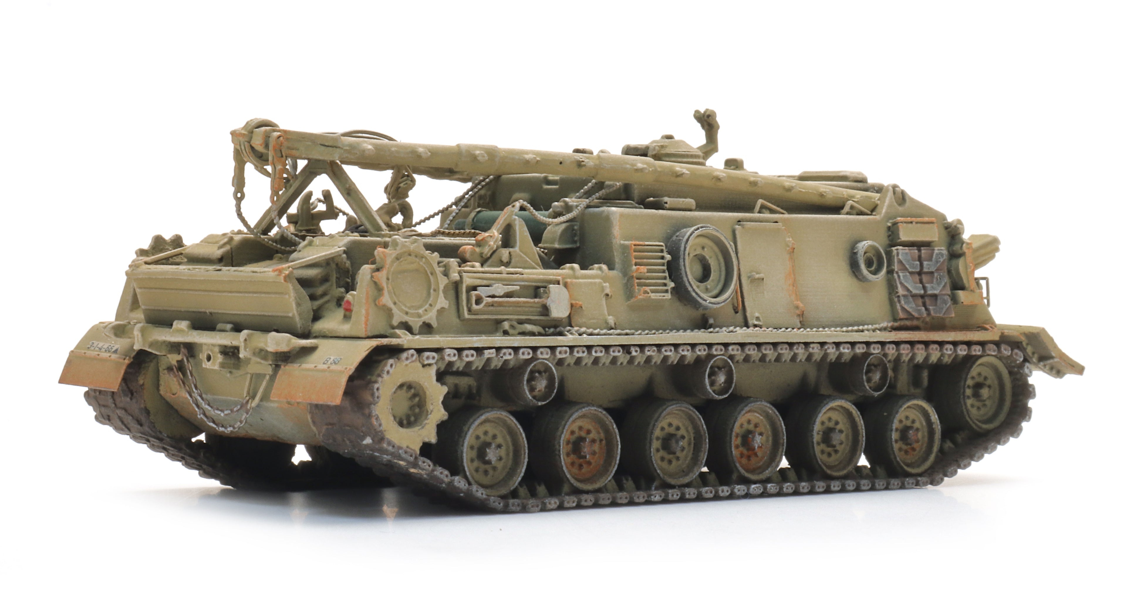 Artitec US M88 ARV Desert Train Load 6870246 Ready-Made 1:87 HO Scale Model