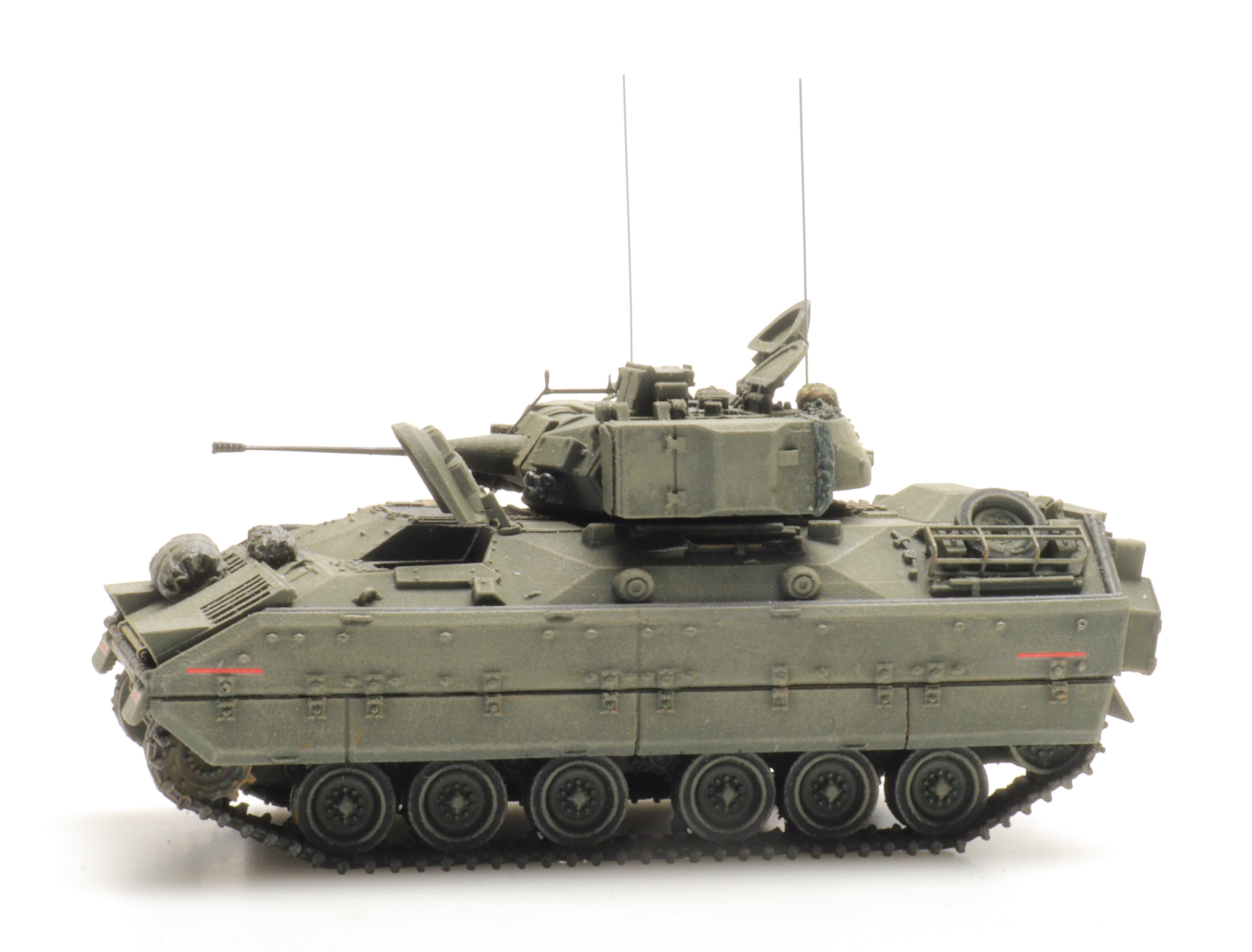 Artitec 6870262 US M2 IFV Bradley Forest Green 1:87 HO Scale Ready-Made Model