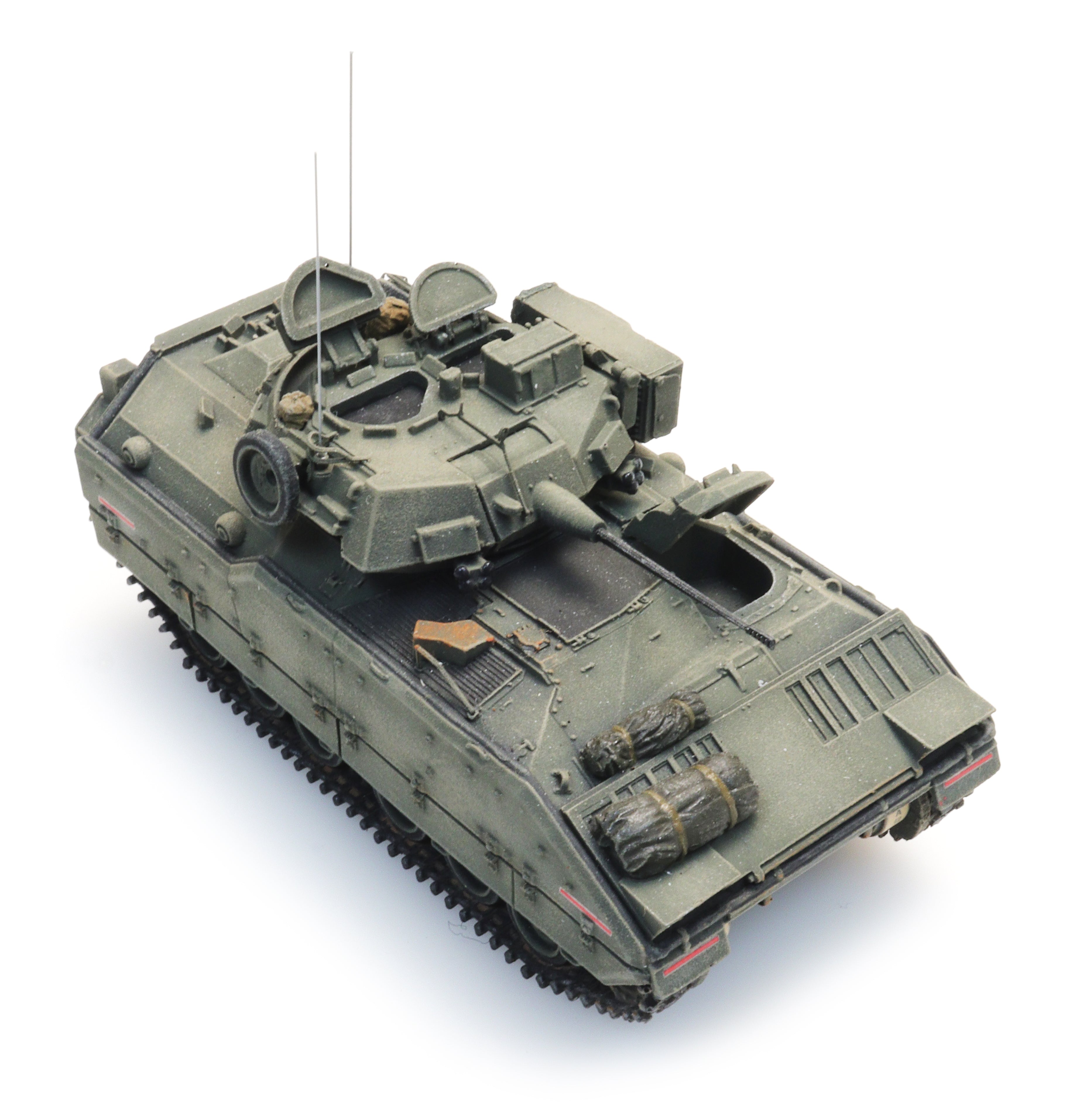 Artitec 6870262 US M2 IFV Bradley Forest Green 1:87 HO Scale Ready-Made Model