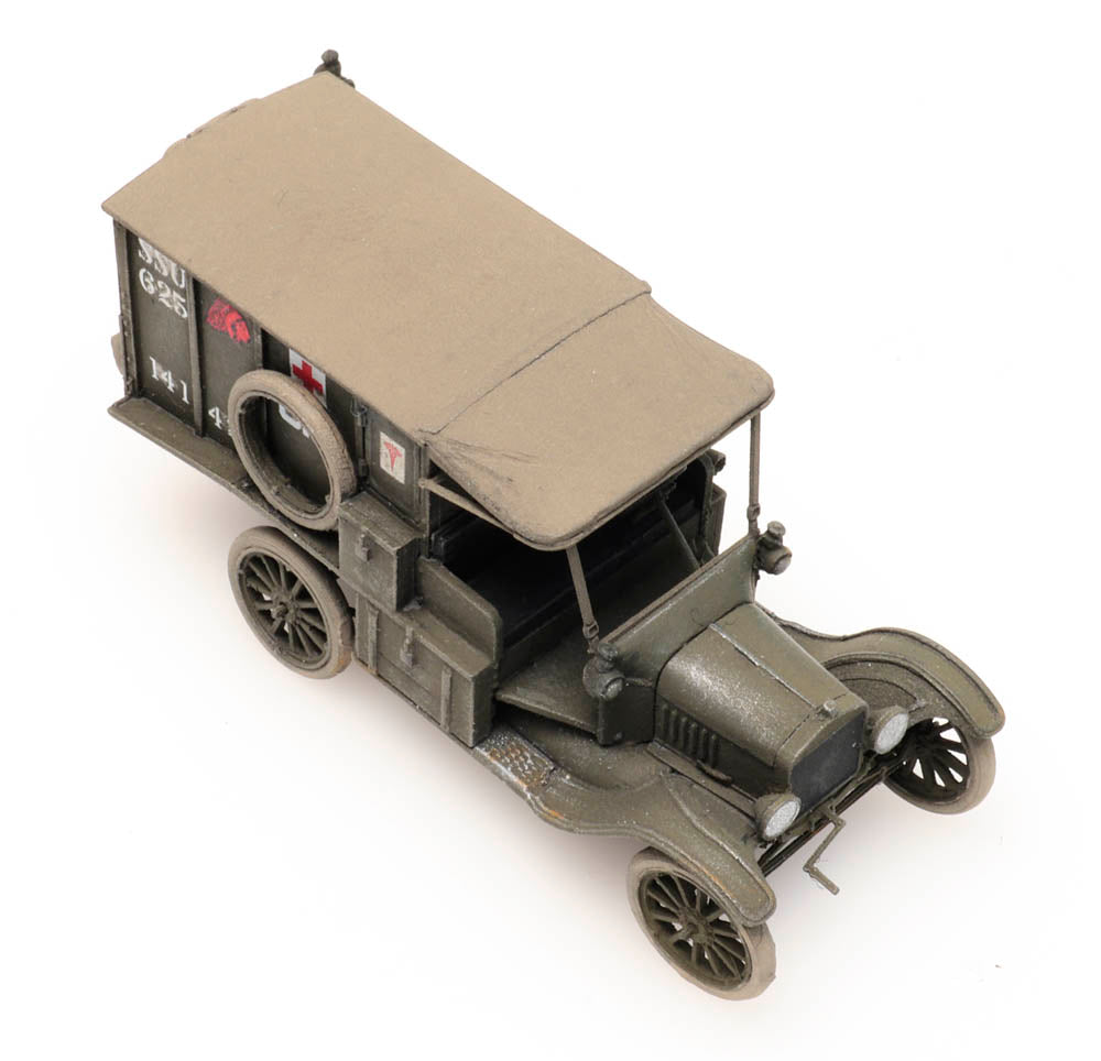 Artitec US Army T-Ford Ambulance 6870308 – 1:87 HO Scale Model