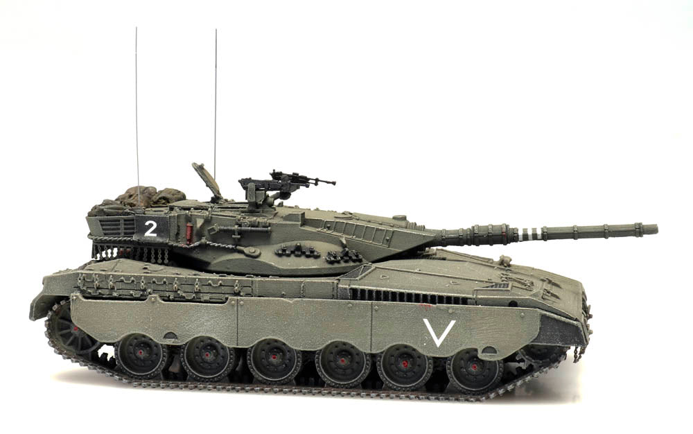 Artitec Israeli IDF Merkava MK-1 Olive Drab 6870338 – Ready-Made 1:87 HO Scale Model