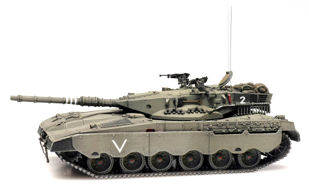 Artitec Israeli IDF Merkava MK-1 Olive Drab 6870338 – Ready-Made 1:87 HO Scale Model