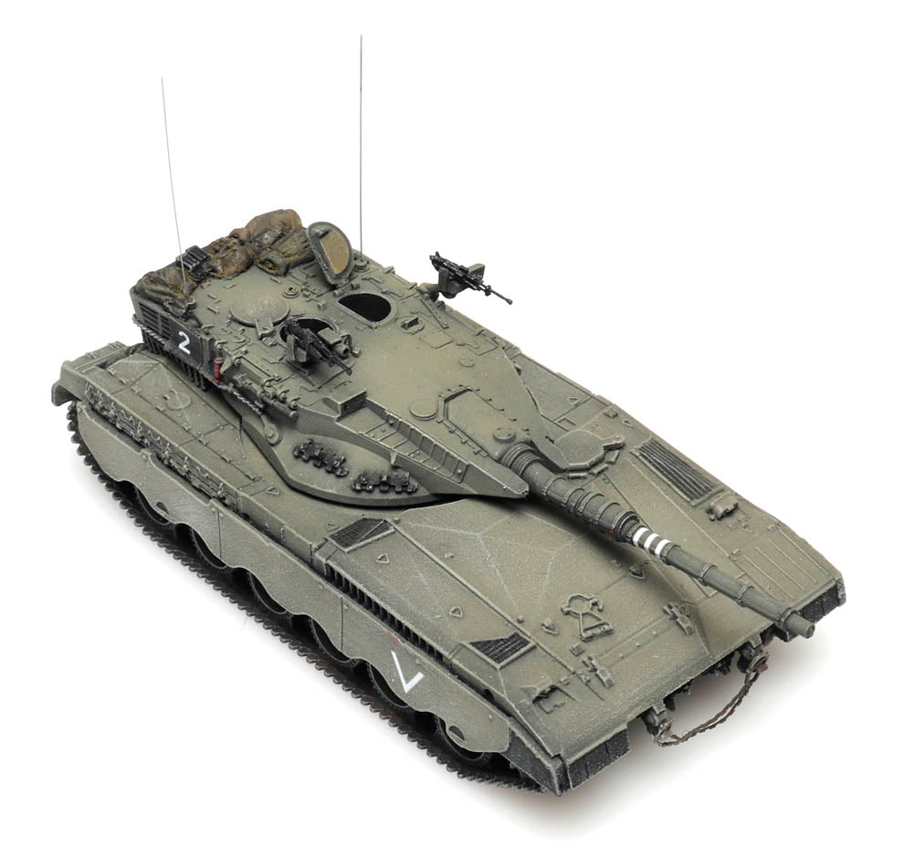 Artitec Israeli IDF Merkava MK-1 Olive Drab 6870338 – Ready-Made 1:87 HO Scale Model